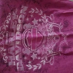 Harley Davidson ladies red, size large